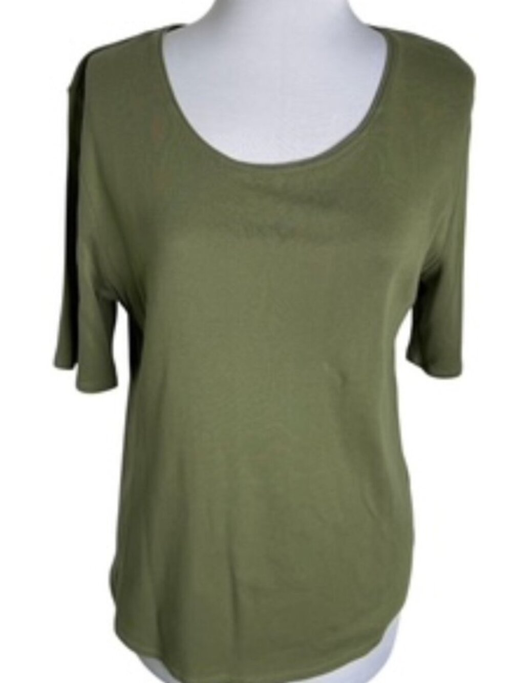 Olive Color Women's Top Size L